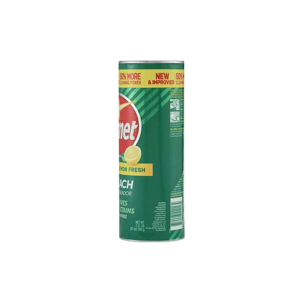 Comet Lemon Fresh Disinfectant Cleanser with Bleach - 21 OZ (Pack of 12)