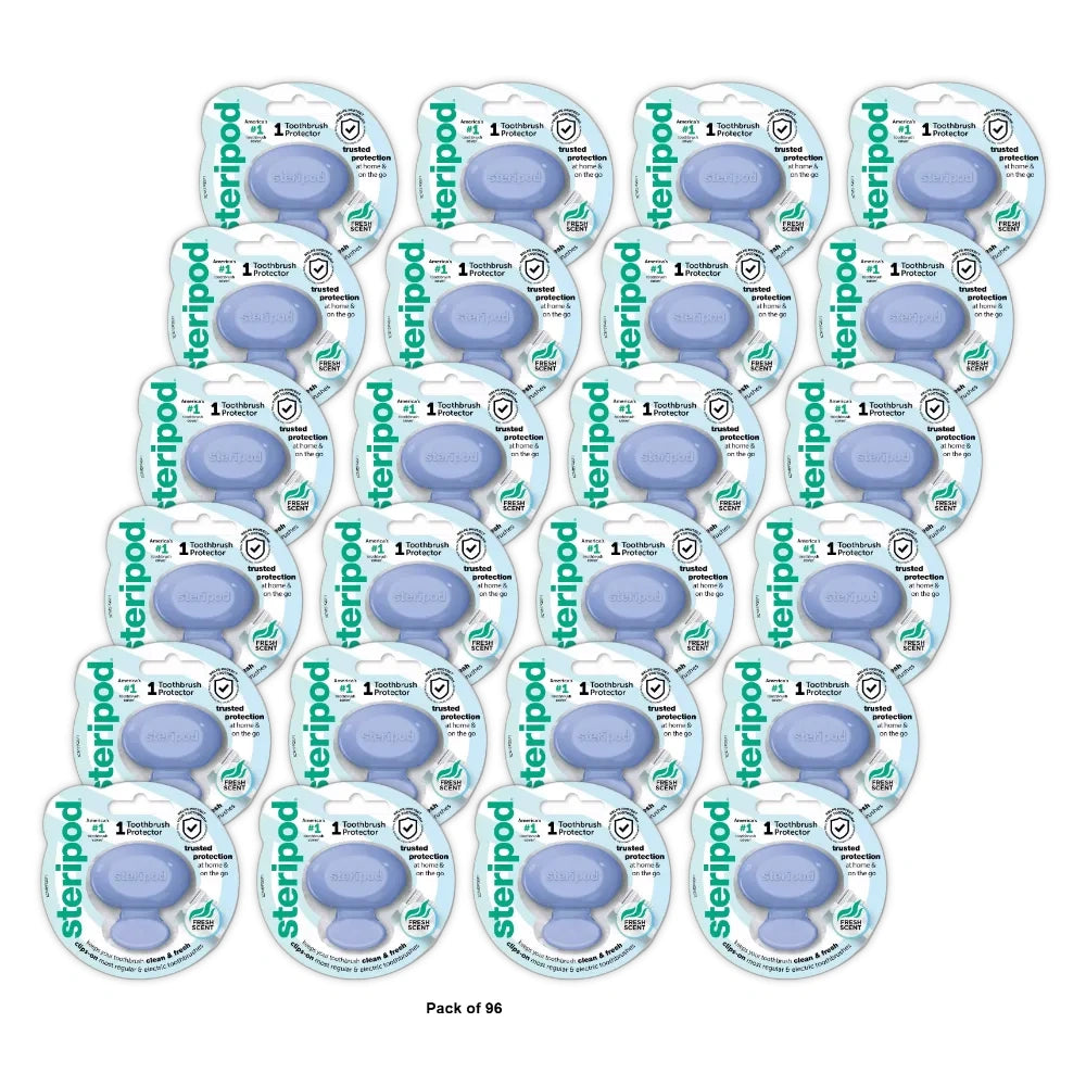 Steripod Toothbrush Cover - Trial Size - 1ct (Pack of 96)