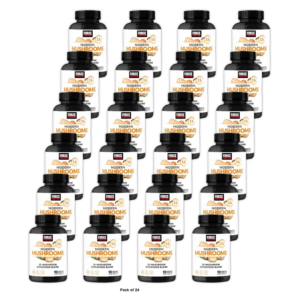 Modern Mushrooms Capsules Mushroom Complex with Lion s Mane Supplement 90 Caps 6.8 Oz (Pack of 24)
