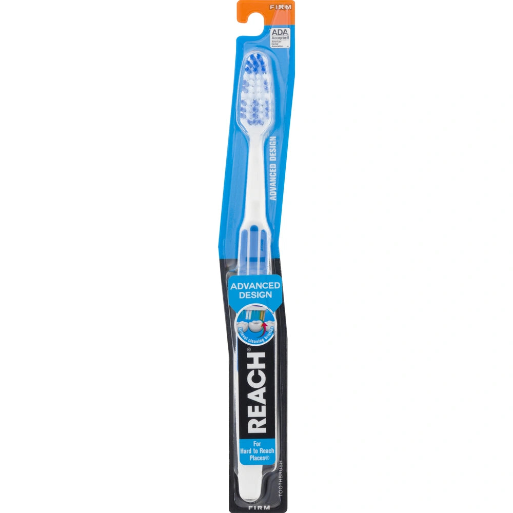 Reach Advanced Design Toothbrush Firm Full Head 1 Each 0.1 Oz (Pack Of 72)