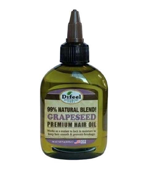 Difeel Grapeseed Hair Oil 2.5 Oz (Pack of 24)