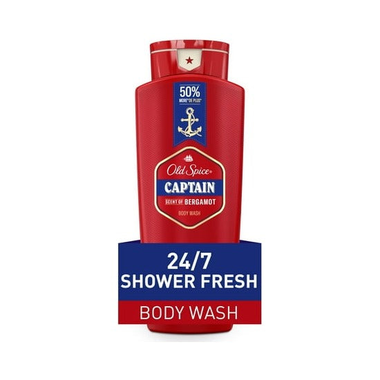 Old Spice Red Collection Body Wash Captain 24 Fl Oz (Pack of 4) - view 2