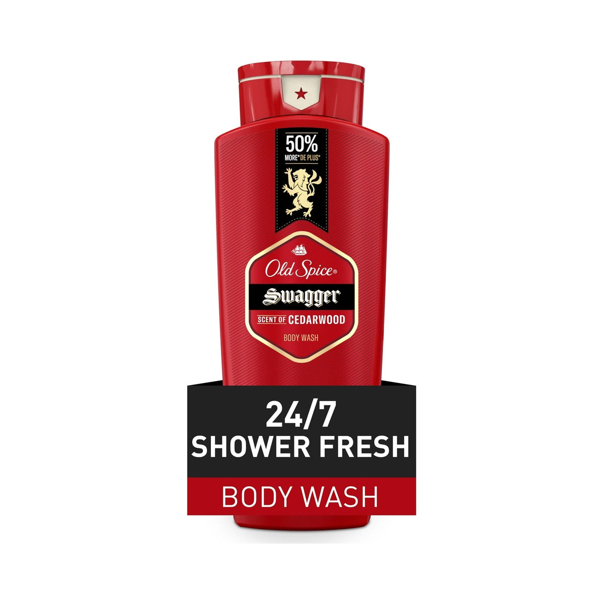 Old Spice Men's Body Wash Swagger 24 Fl Oz (Pack of 4)