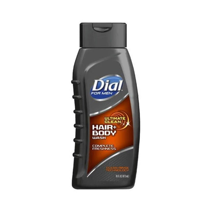 Dial Men 3-in-1 Body, Hair and Face Wash 16 Oz (Pack of 6) - view 3