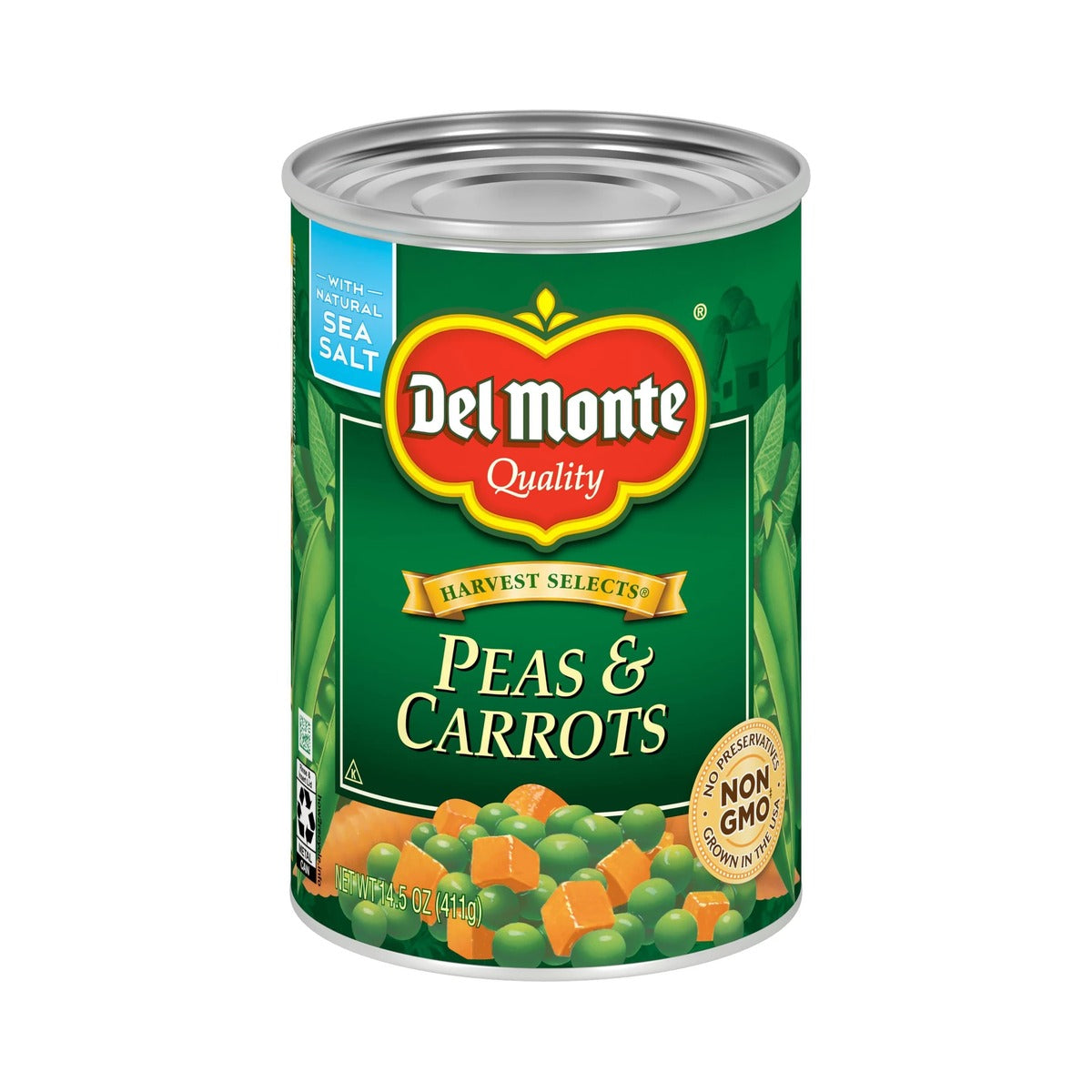 Del Monte Peas & Carrots 14.5 Oz (Pack of 12)