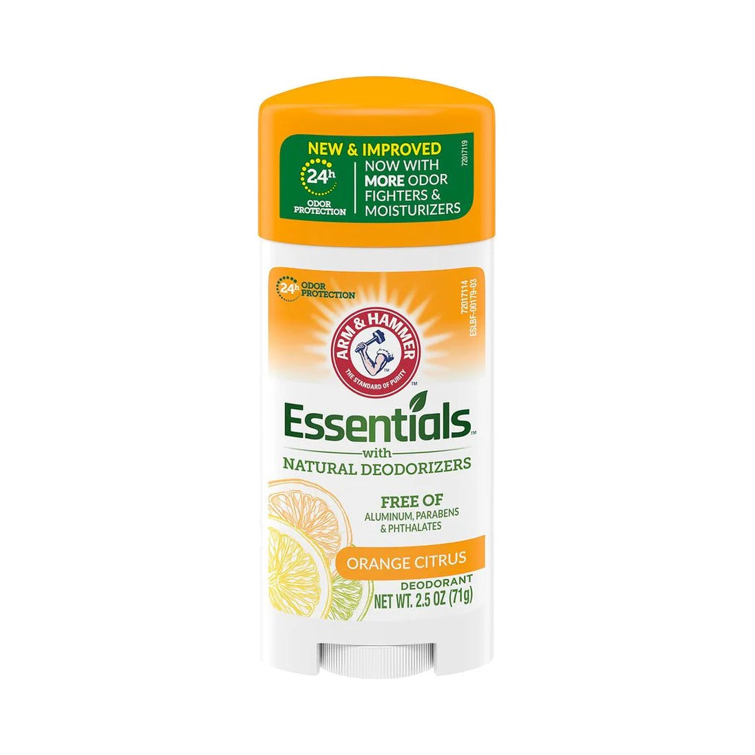 Arm & Hammer Essentials Deodorant Orange Citrus 2.5 Oz (Pack of 12)