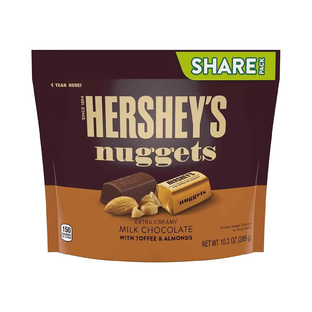 Hershey's Nuggets Toffee Almond 10.2 Oz (Pack of 8) - view 2