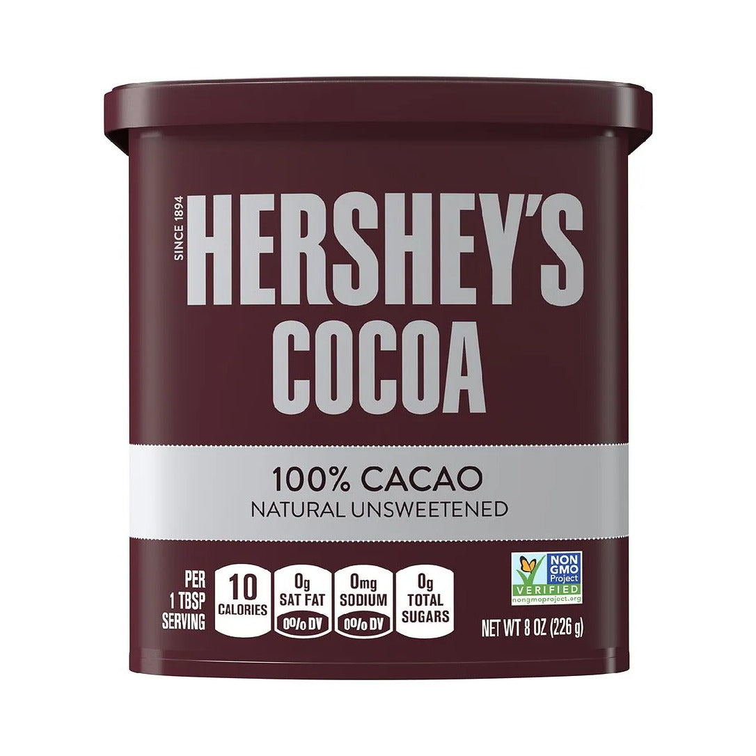 Hershey's Natural Unsweetened Cocoa Powder 8 Oz (Pack of 12) - view 2