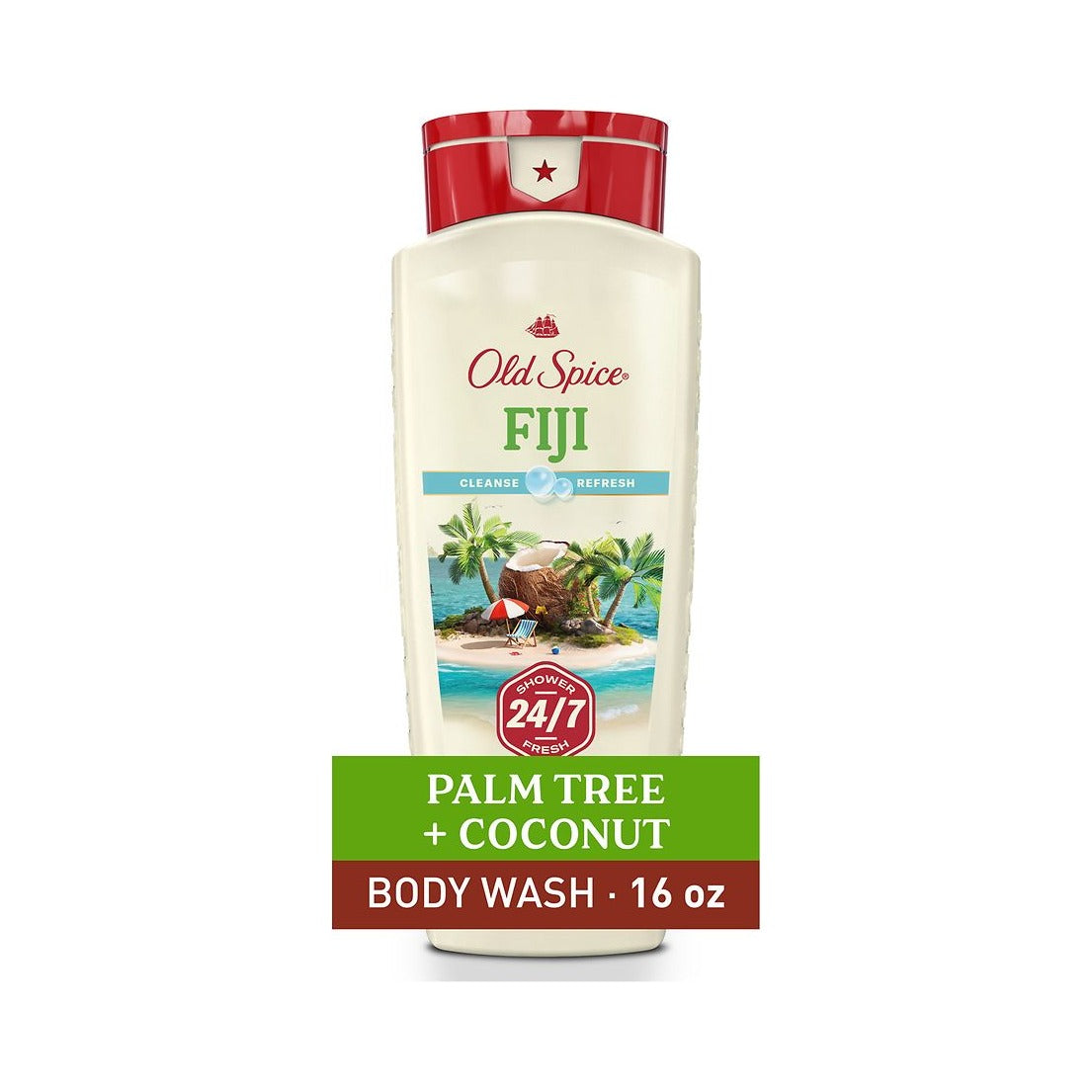 Old Spice Body Wash Fiji 16 Oz (Pack of 4) - view 2