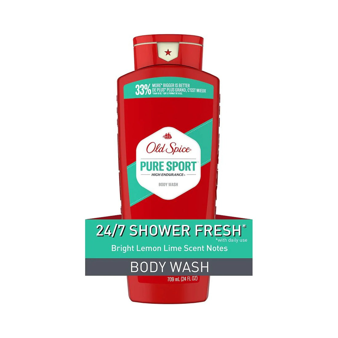 Old Spice High Endurance Body Wash 24 Fl Oz (Pack of 4)