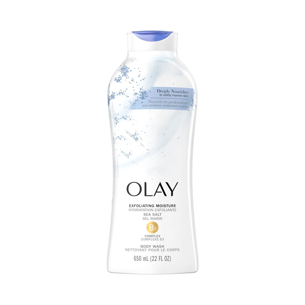 Olay Ultra Moisture Exfoliating Body Wash 22 Fl Oz (Pack of 4) - view 2