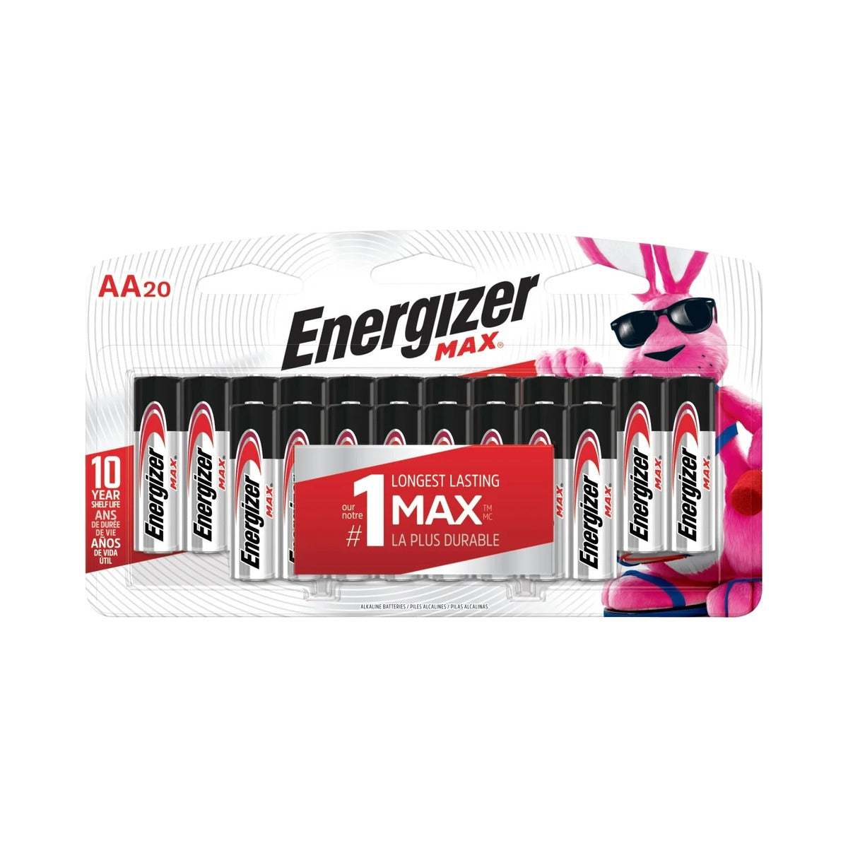 Energizer MAX AA Batteries (Pack of 12)