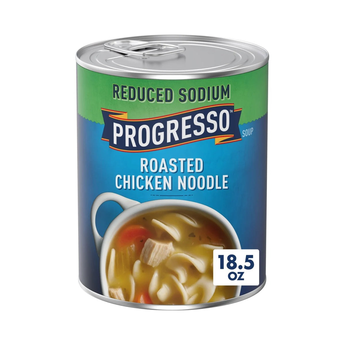 Progresso Reduced Sodium Roasted Chicken Noodle Soup (Pack of 12)