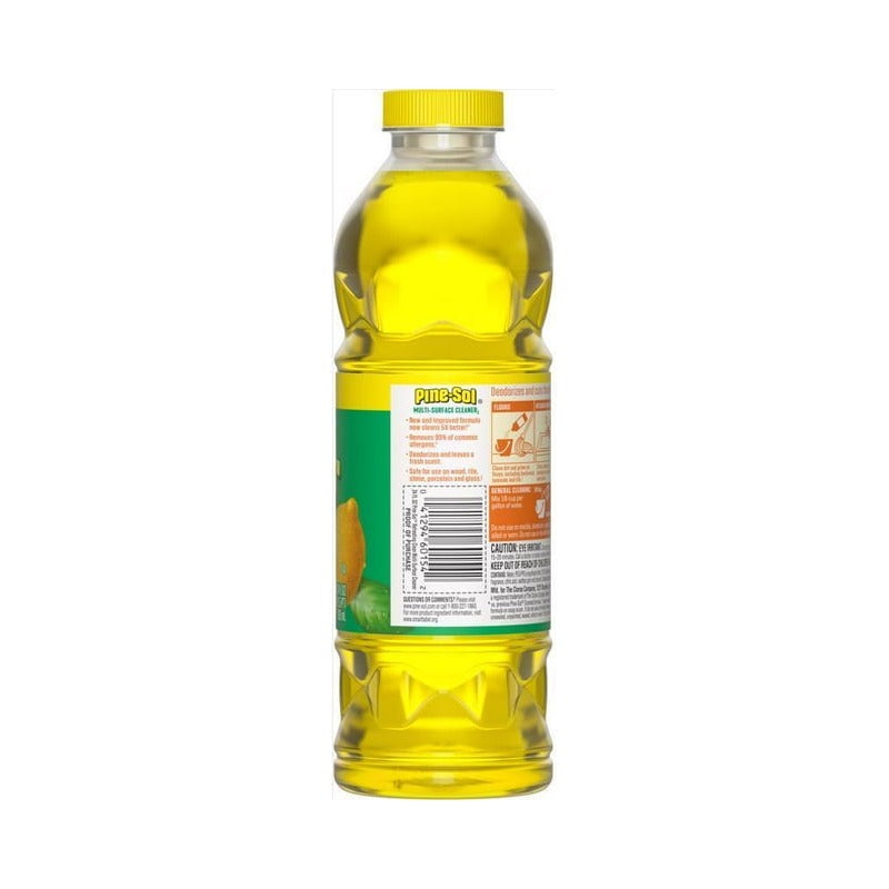 Pine-Sol Lemon Scent All Purpose Cleaner 14 Oz (Pack of 12)