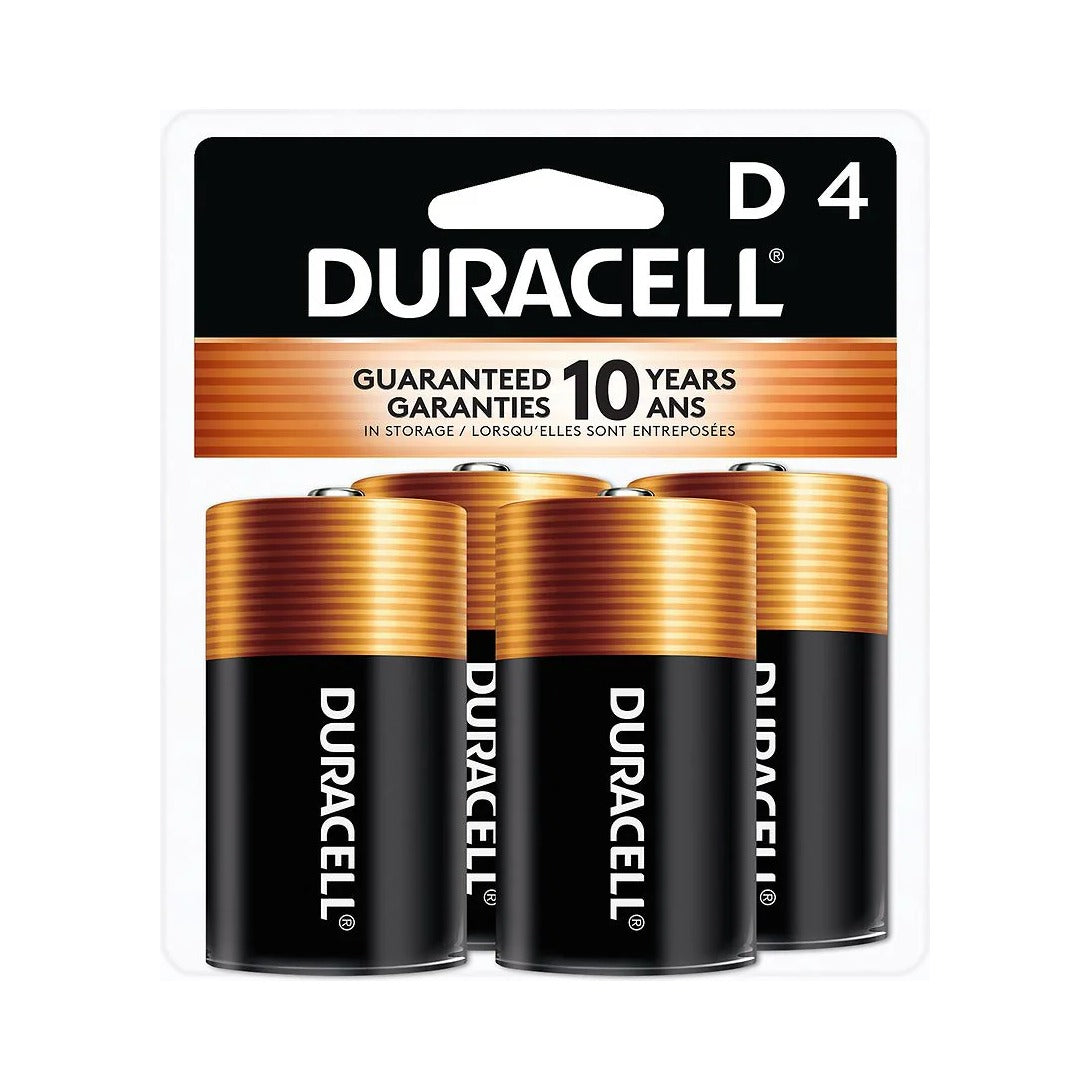 Duracell Coppertop D Batteries (Pack of 12)