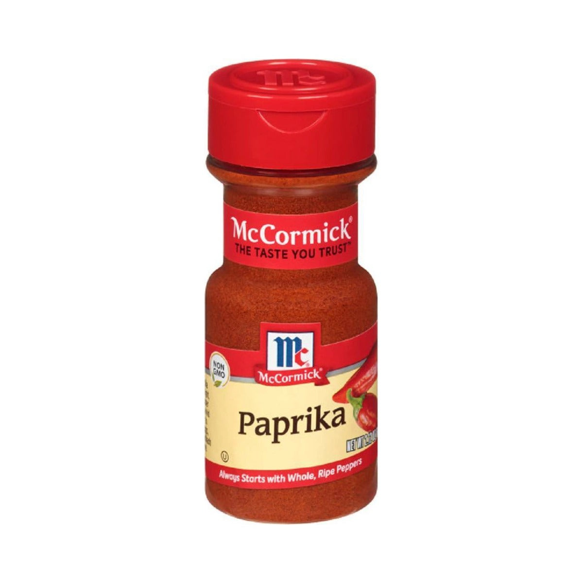 McCormick Kosher Paprika 2.12 Oz (Pack of 72)