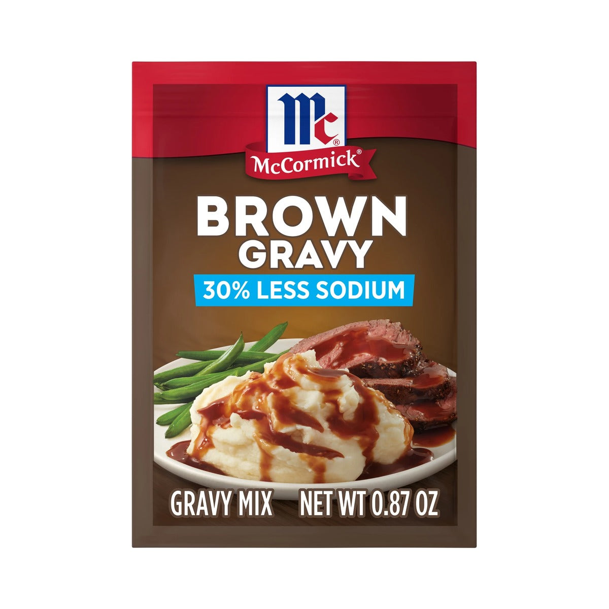 McCormick Brown Gravy Mix 0.87 Oz (Pack of 12)