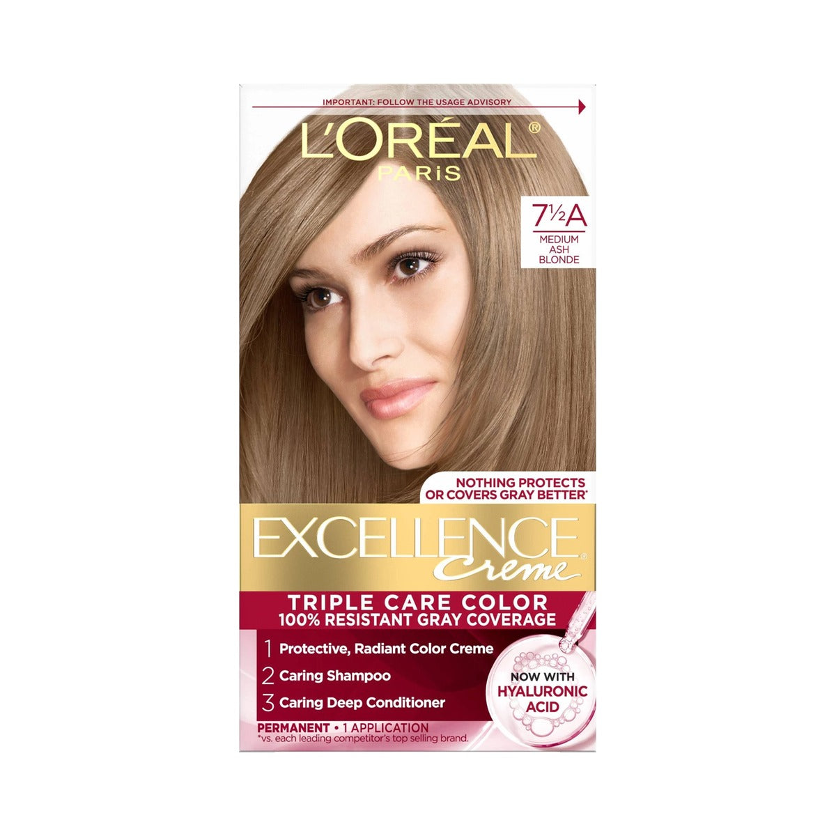 L'Oreal Paris Excellence Triple Protection Permanent Hair Color 6.3 Fl Oz (Pack - view 2