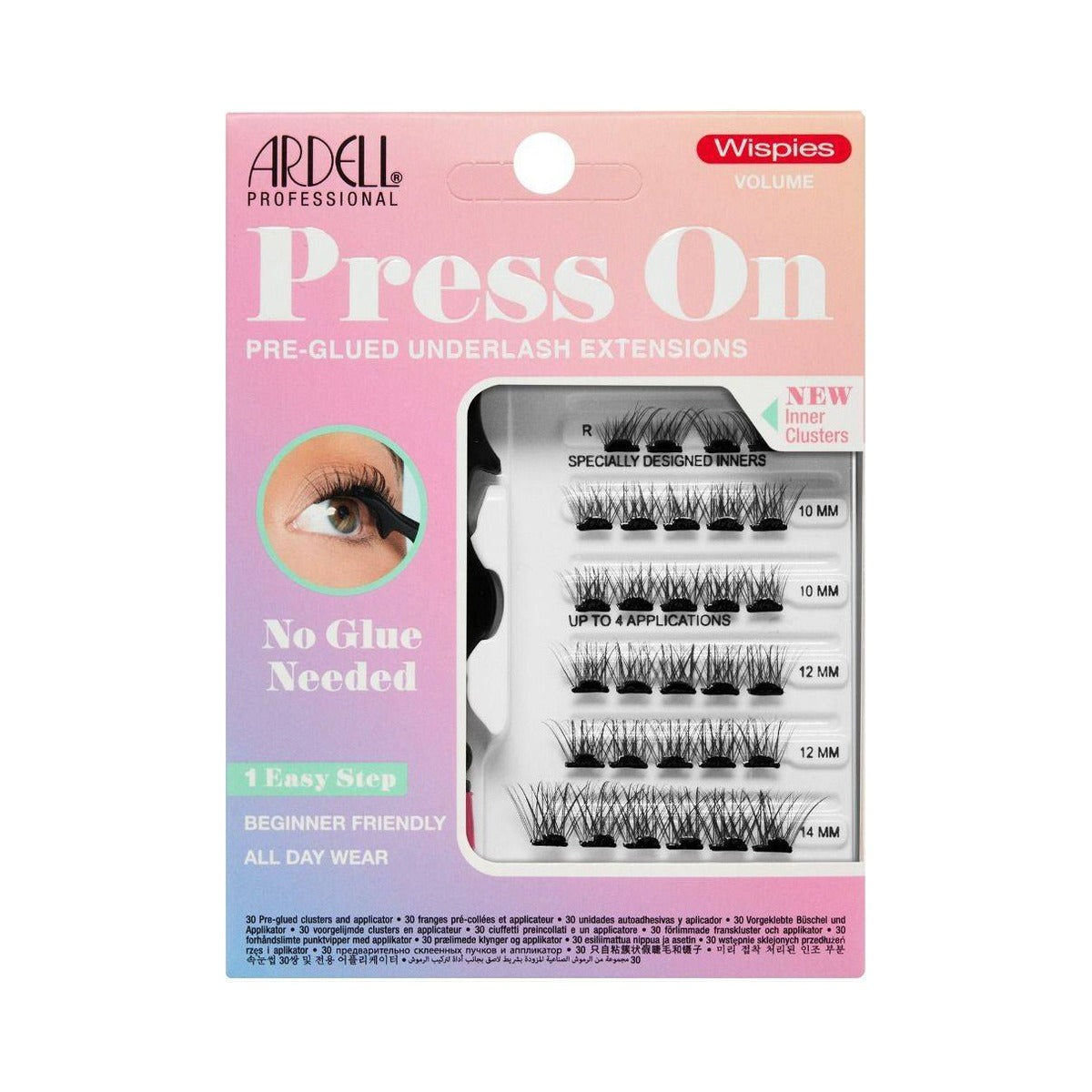 Ardell Press-On Wispies Volume False Eyelashes (Pack of 36) - view 2