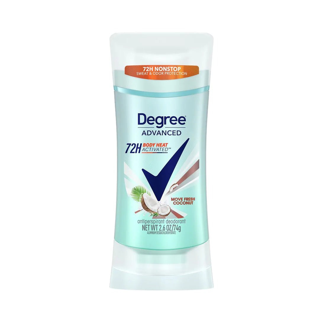 Degree Antiperspirant Deodorant Coconut & Hibiscus 2.6 Oz (Pack of 12)