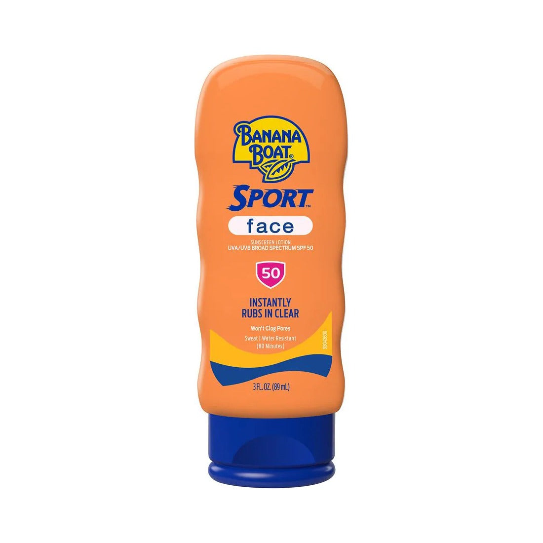 Banana Boat Sport Face Lotion SPF 50 3 Oz (Pack of 12)