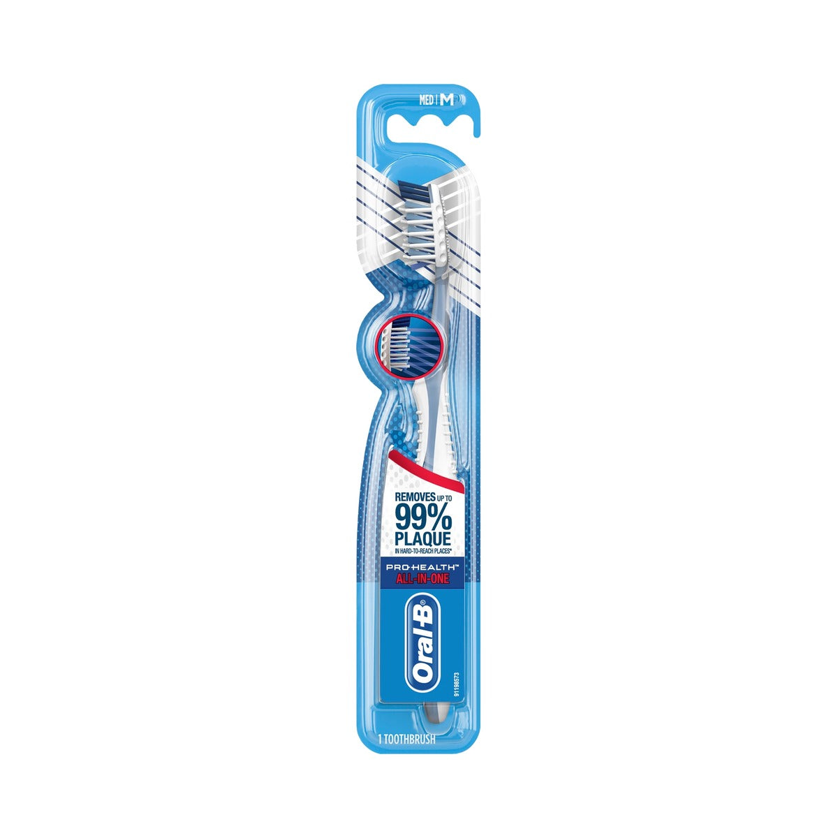Oral-B CrossAction All In One Manual Toothbrush Medium (Pack of 72)