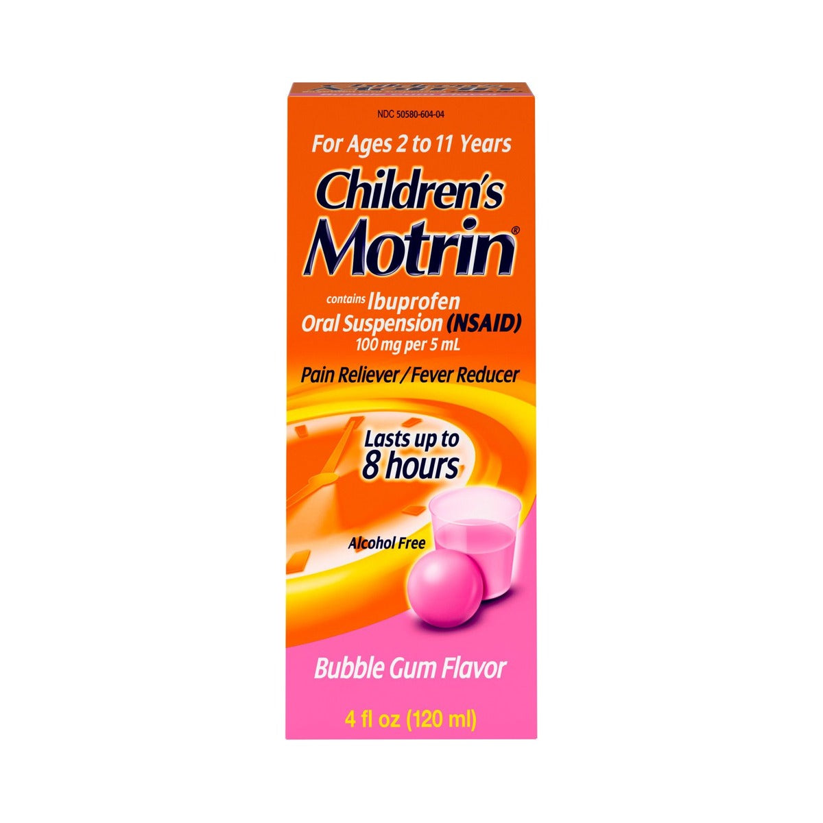Motrin Children's Pain Reliever/Fever Reducer 4 Fl Oz (Pack of 36) - view 3