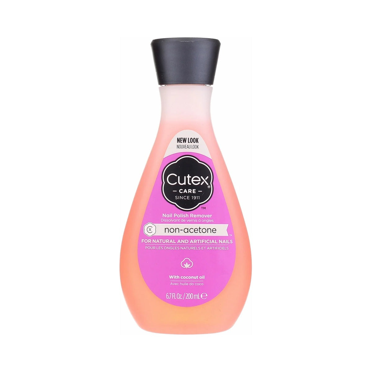 Cutex Non-Acetone Nail Polish Remover 6.76 Oz (Pack of 36)