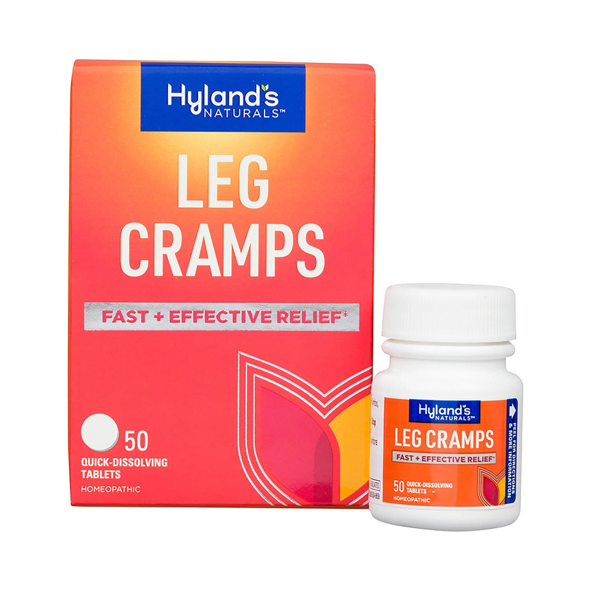 Hyland's Naturals Leg Cramp Relief 50 Count (Pack of 24)