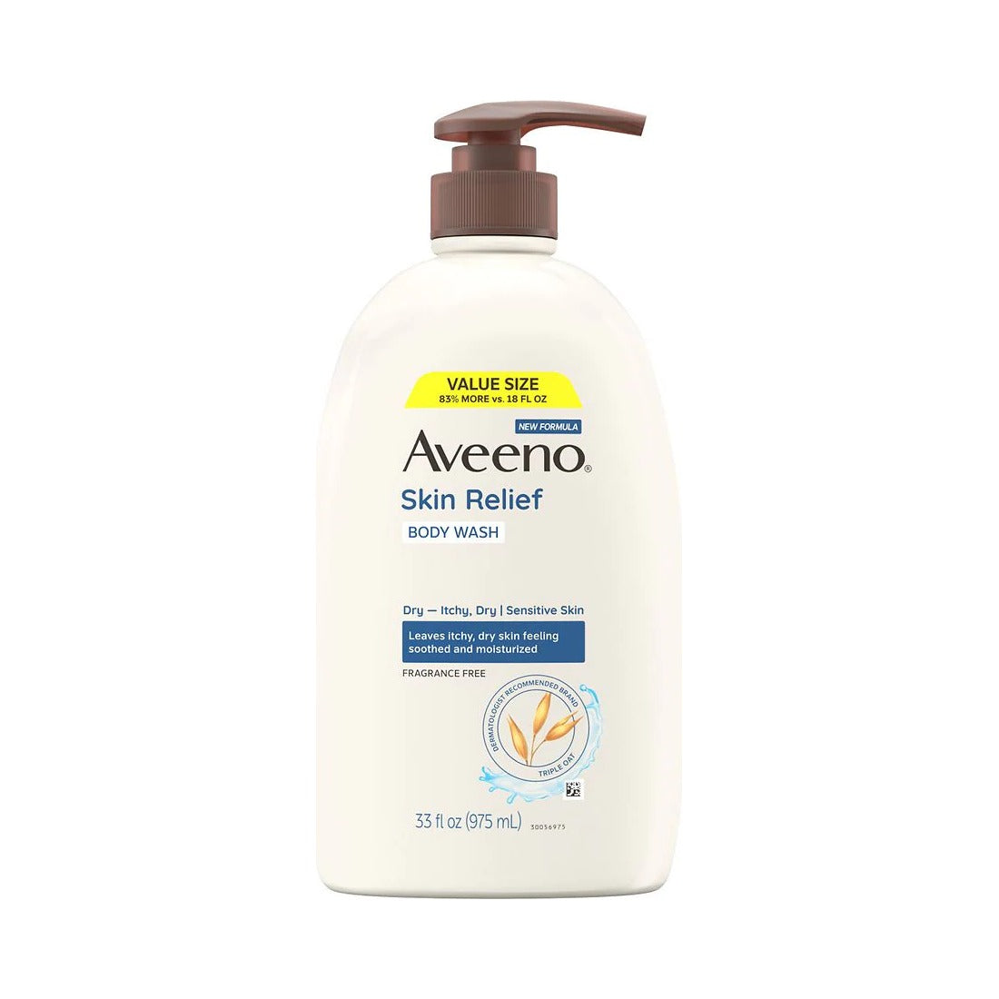 Aveeno Skin Relief Body Wash 33 Oz (Pack of 6)