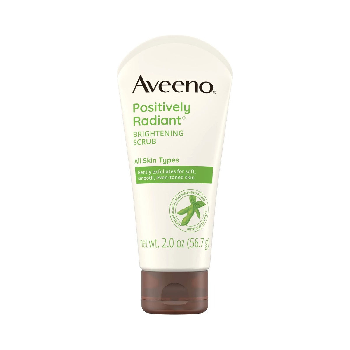 Aveeno Positively Radiant Brightening & Exfoliating Face Scrub 2 Oz (Pack of 24) - view 2