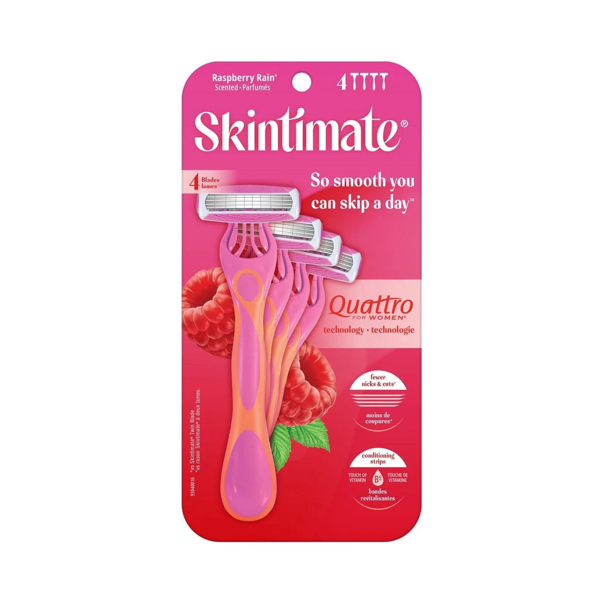 Skintimate Raspberry Rain Women's Razors (Pack of 12)