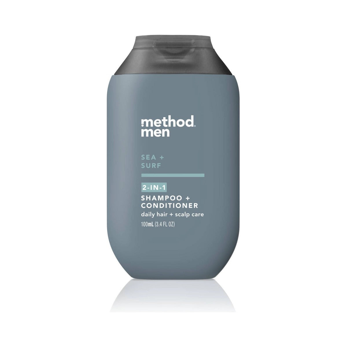 Method Men Sea + Surf 2-in-1 Shampoo + Conditioner 3.4 Oz (Pack of 12)