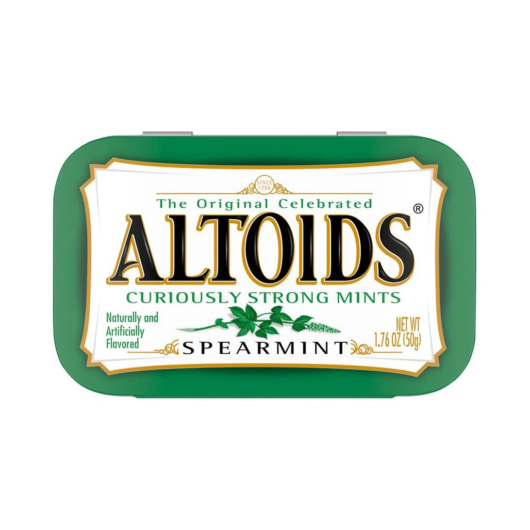 Altoids Spearmint Sugar Free Breath Mints 1.76 Oz (Pack of 144)