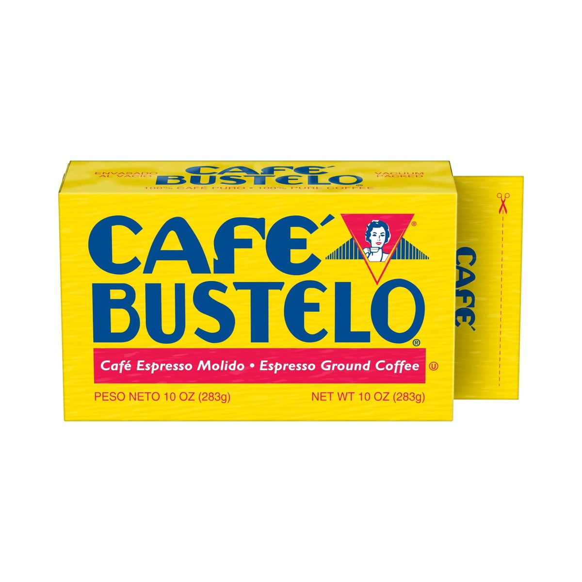 Cafe Bustelo Espresso Dark Roast Ground Coffee 10 Oz (Pack of 12)