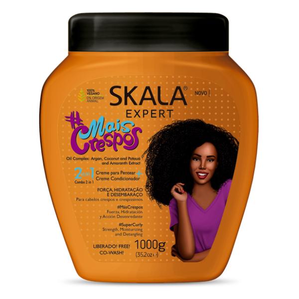 Skala Mais Crespos 2 in 1 Detangling Treatment 35.2 Oz (Pack of 6)