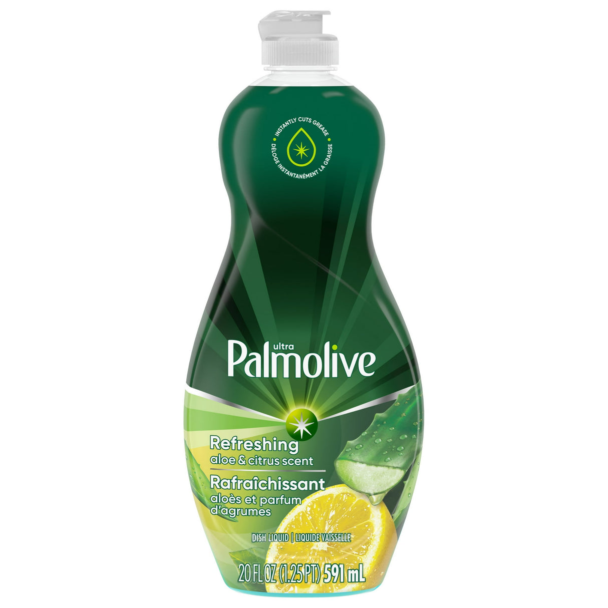 Palmolive Ultra Experientials Liquid Dish Soap Aloe & Citrus Scent 20 oz (Pack of 9)