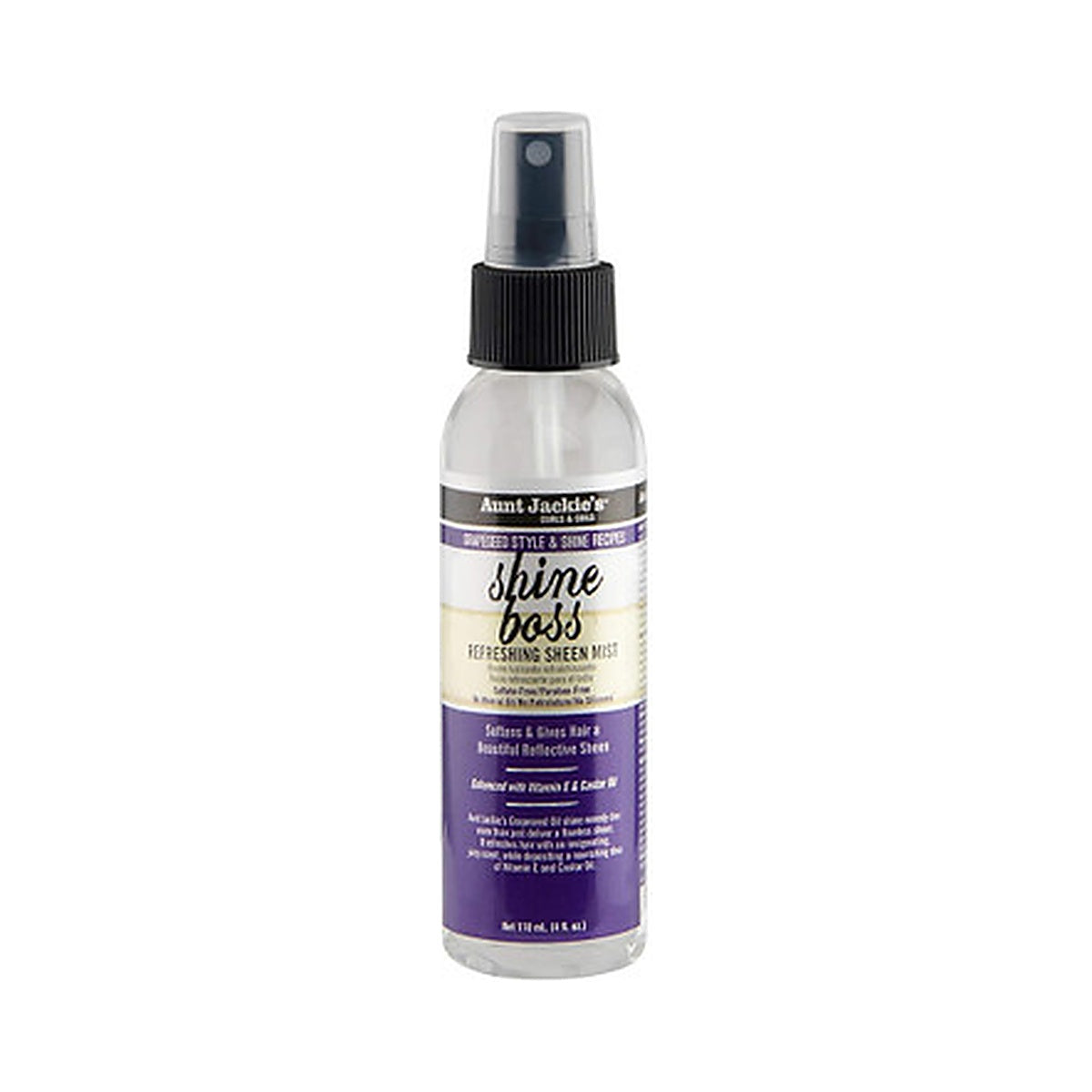 Aunt Jackie's Grapeseed Shine Boss 4 Oz (Pack of 12)