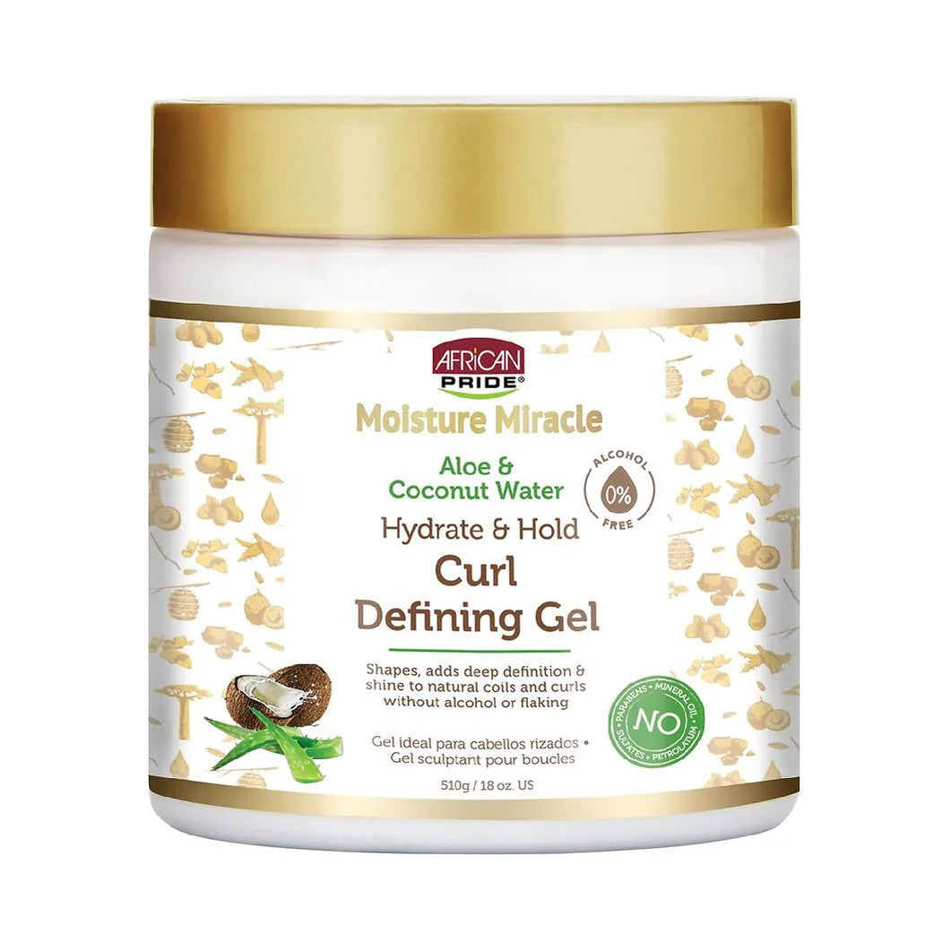 African Pride Moisture Miracle Curl Defining Gel 18 Oz (Pack of 6) - view 2