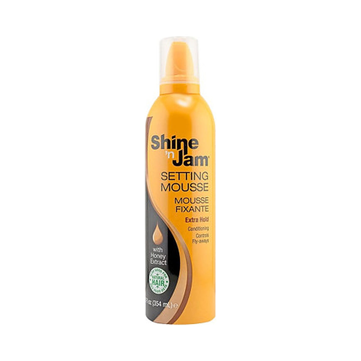 Ampro Shine N Jam Honey Mousse 12 Oz (Pack of 6)