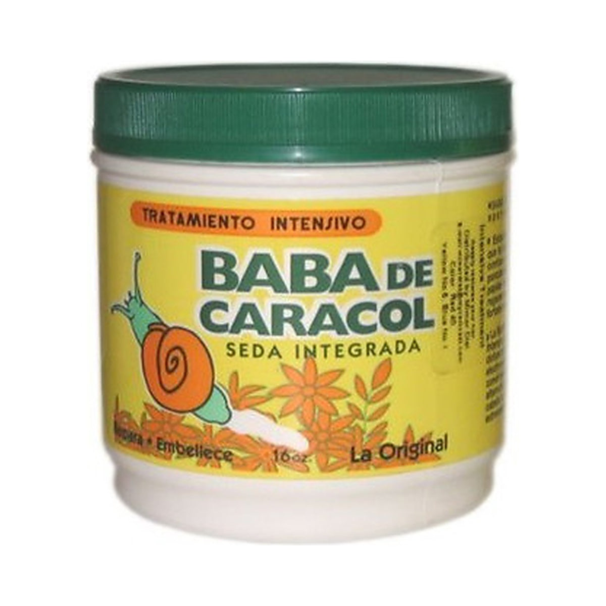 Baba De Caracol Earth Snail Moisture Hair Mask 16 Oz (Pack of 24)