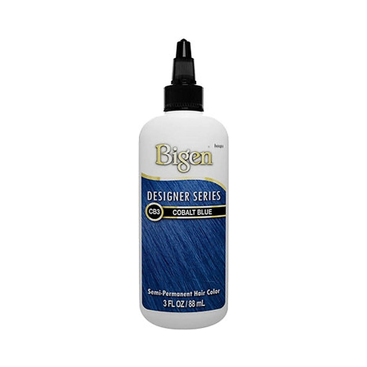Bigen Designer Series Semi-Permanent Hair Color CB3 Cobalt Blue 3 Oz (Pack of 36