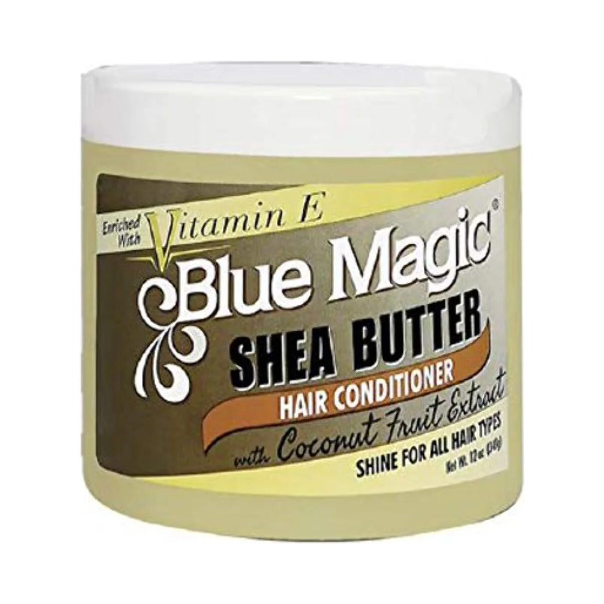 Blue Magic Shea Butter Hair Conditioner 12 Oz (Pack of 12)