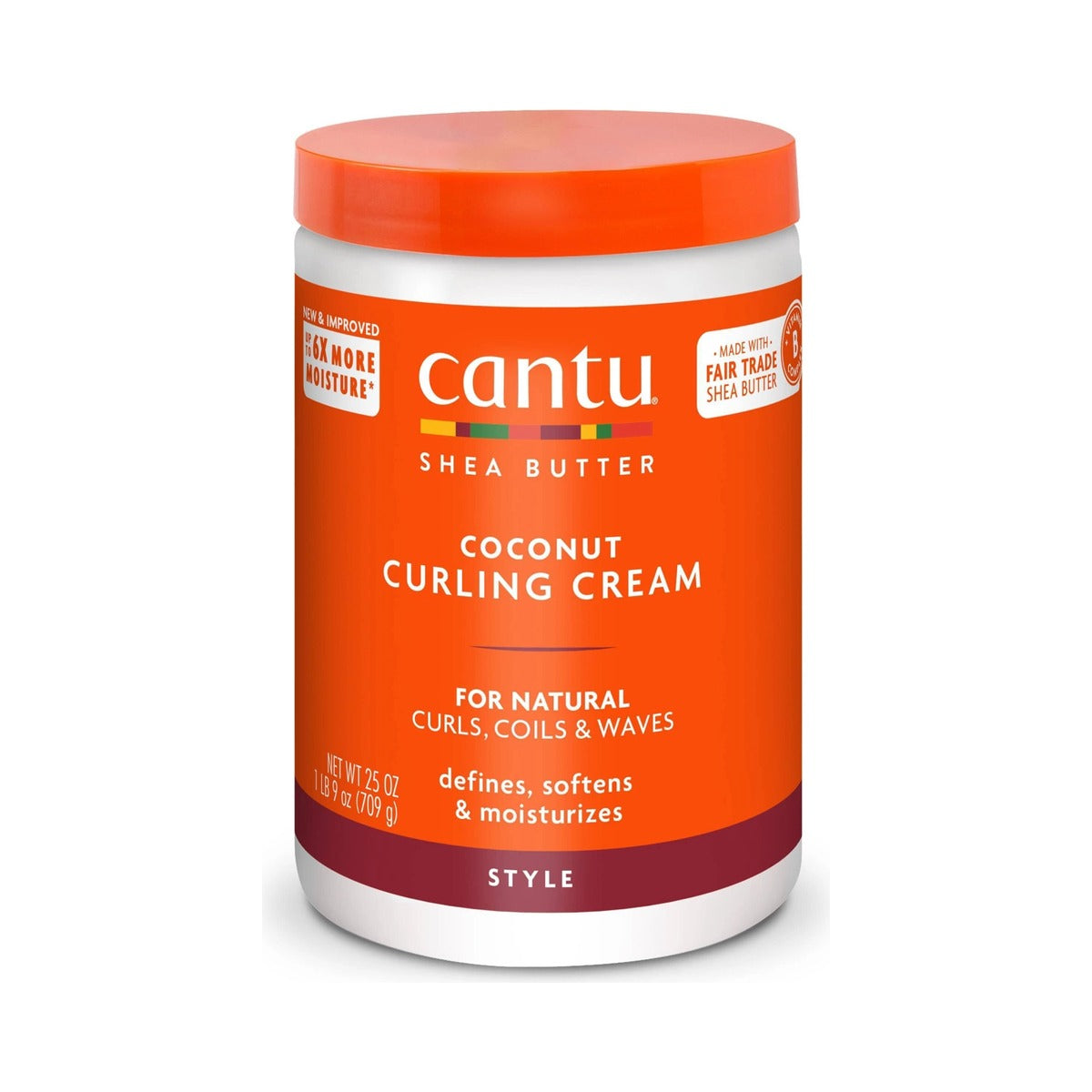 Cantu Coconut Curling Cream 25 Oz (Pack of 12)