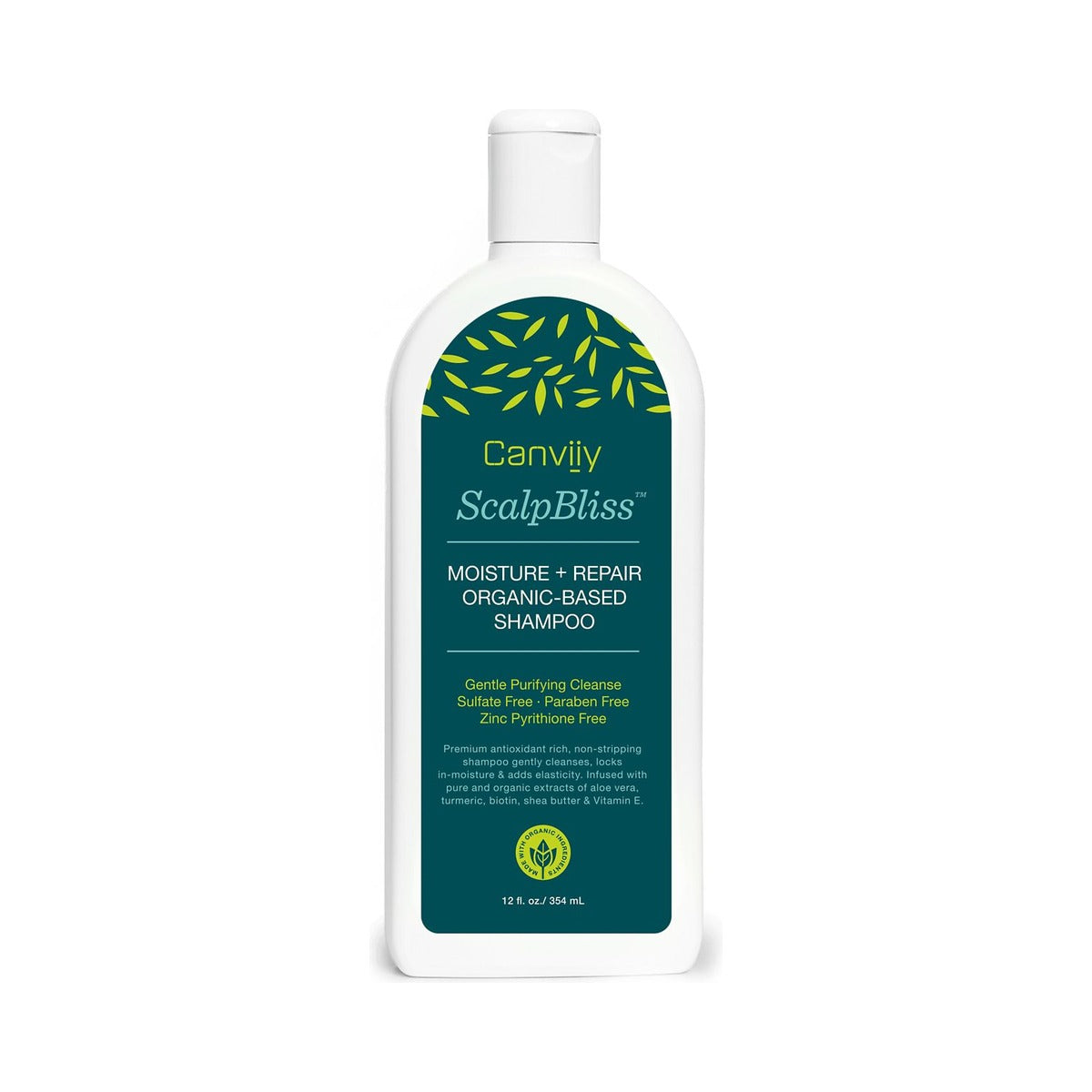 Canviiy ScalpBliss Moisture + Repair Shampoo 12 Oz (Pack of 12)