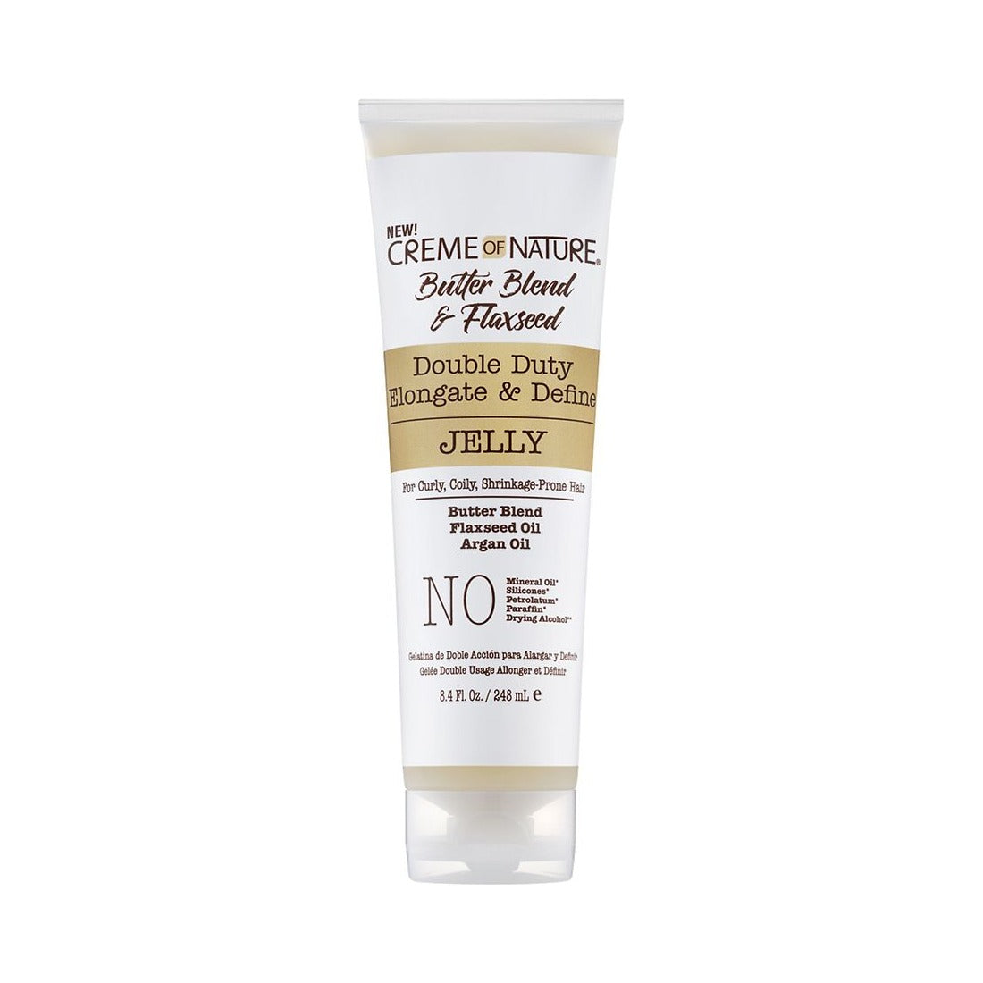 Creme of Nature Butter Blend & Flaxseed Styling Jelly 8.45 Oz (Pack of 12)
