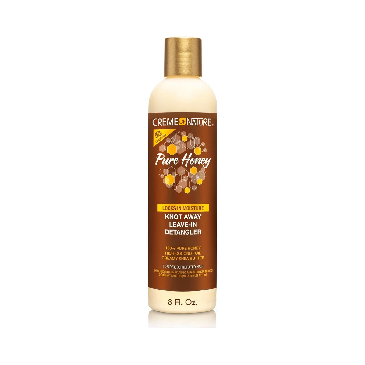 Creme of Nature Pure Honey Knot Away Leave-In Detangler 8 Oz (Pack of 12) - view 3