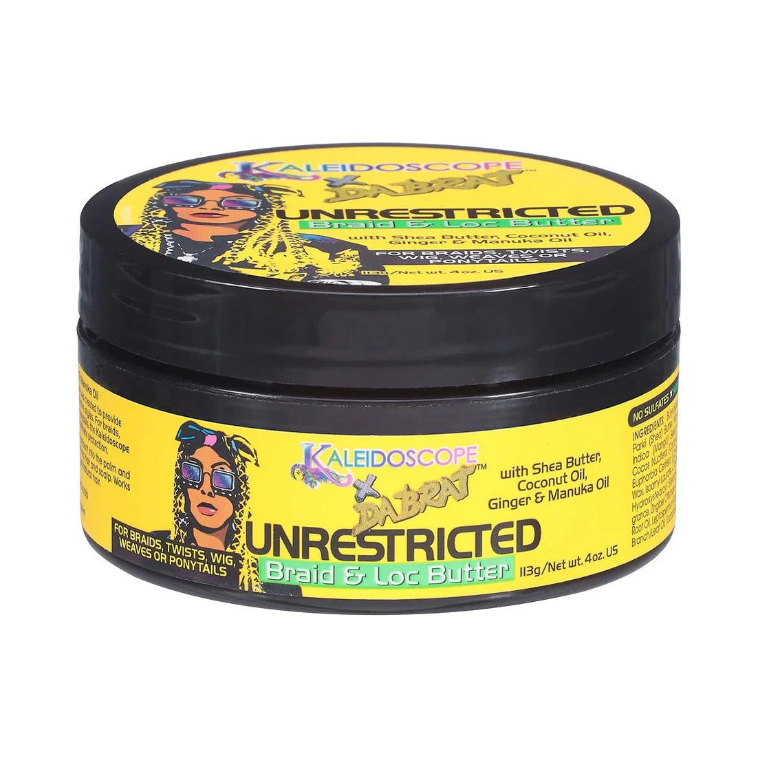 Kaleidoscope Da Brat Unrestricted Braid & Loc Butter 4 Oz (Pack of 6)