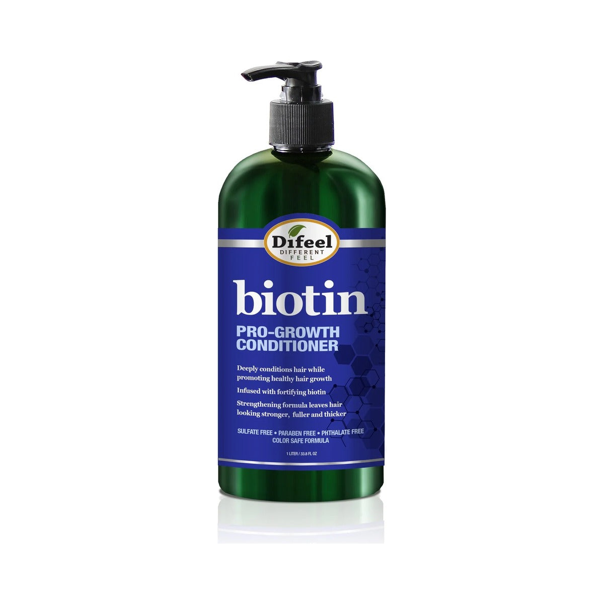 Difeel Pro-Growth Biotin Conditioner 33.8 Oz (Pack of 6)
