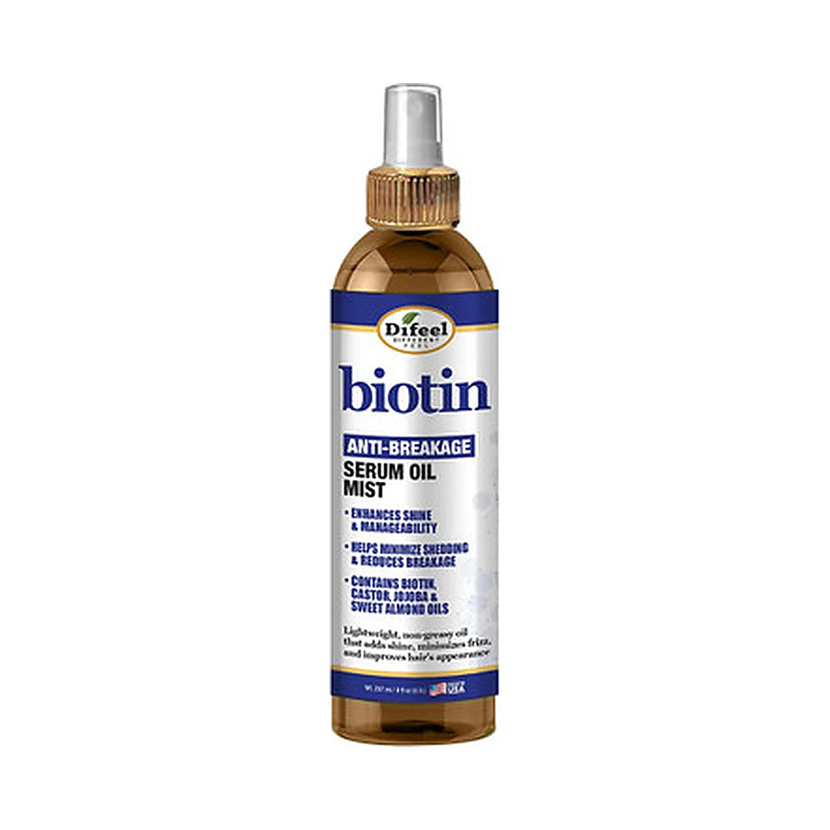 Difeel Biotin Serum Oil Mist 8 Oz (Pack of 12)